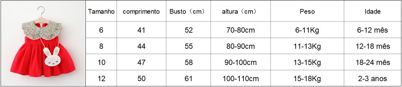 Baby Girls Dress Floral Doll Collar Cute Baby Dress Comfortable Kids Clothes Send Bag_voghion.com