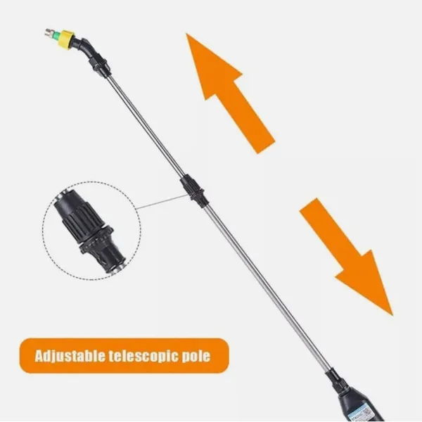 5-Liter-Akku-Drucksprüher für den Garten, wiederaufladbar, Rucksackformat_voghion.com