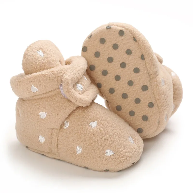 Newborn Baby Socks Boy Girl Enfant Toddler First Walkers Booties Cotton Comfort Soft Anti-slip Warm Littlesprouts Infant_voghion.com