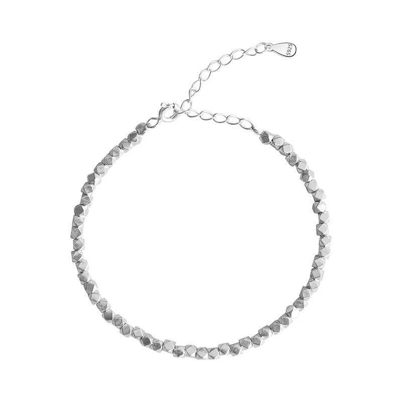 Broken Few Taels Nischedesign, kubescht Broken Sier Bracelet fir Fraen mat High-End Gefill, Handaccessoiren verschwannen net_voghion.com