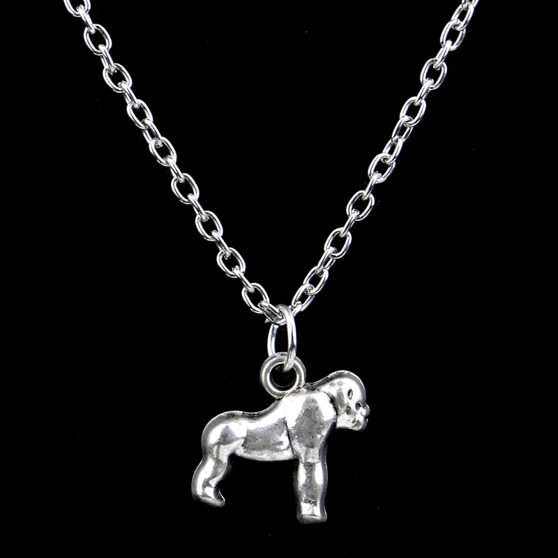 Collane con ciondolo Collana con catena con parola animale Targhetta per cani Topo Ape Leopardo Amico Regali per uomini Donne Gioielli Ciondolo_voghion.com