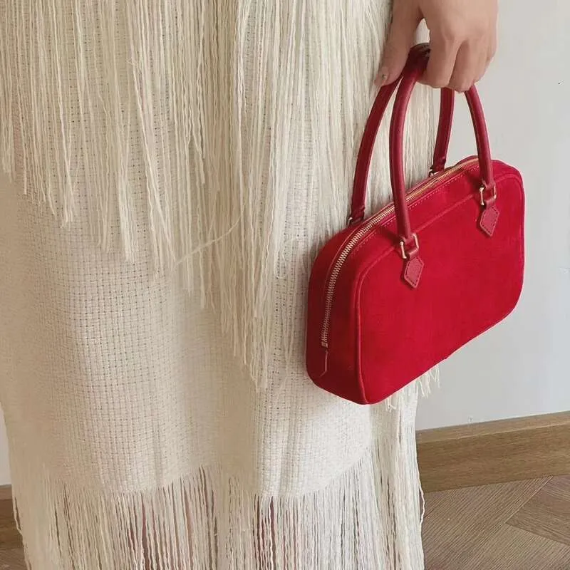 Vintage suède schoudertas dames casual handtas voor dagelijks_voghion.com