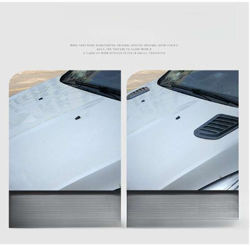 Car Shark Gill Simulation Engine Hood Universal Decorative Sticker Modification Air Outlet_voghion.com