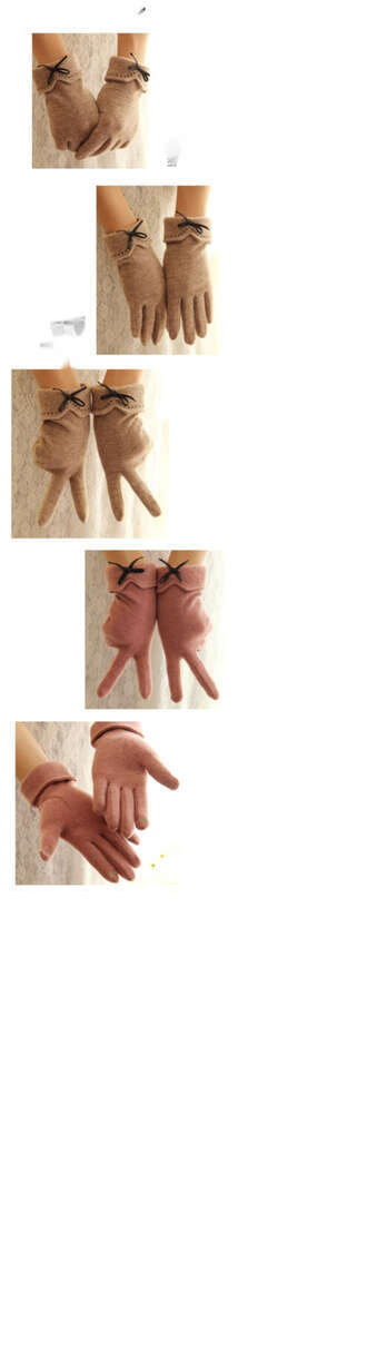 Damen Handschuhe Aus Wolle Und Kaschmir Mit Touchscreen Funktion_voghion.com