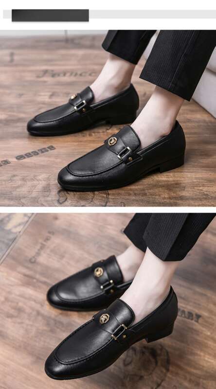 Heren Hoge Kwaliteit Leren Loafers Heren Casual Schoenen Mocassins Slip On Heren Flats Mode Heren Schoenen Mannelijke Rijschoenen Maat_voghion.com
