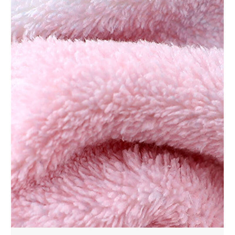 Coral Velvet Shower Rainbow Gradient Towel, Soft And Absorbent, Thickened Cute Princess Hat, Adult Shampoo Dryer Hat_voghion.com
