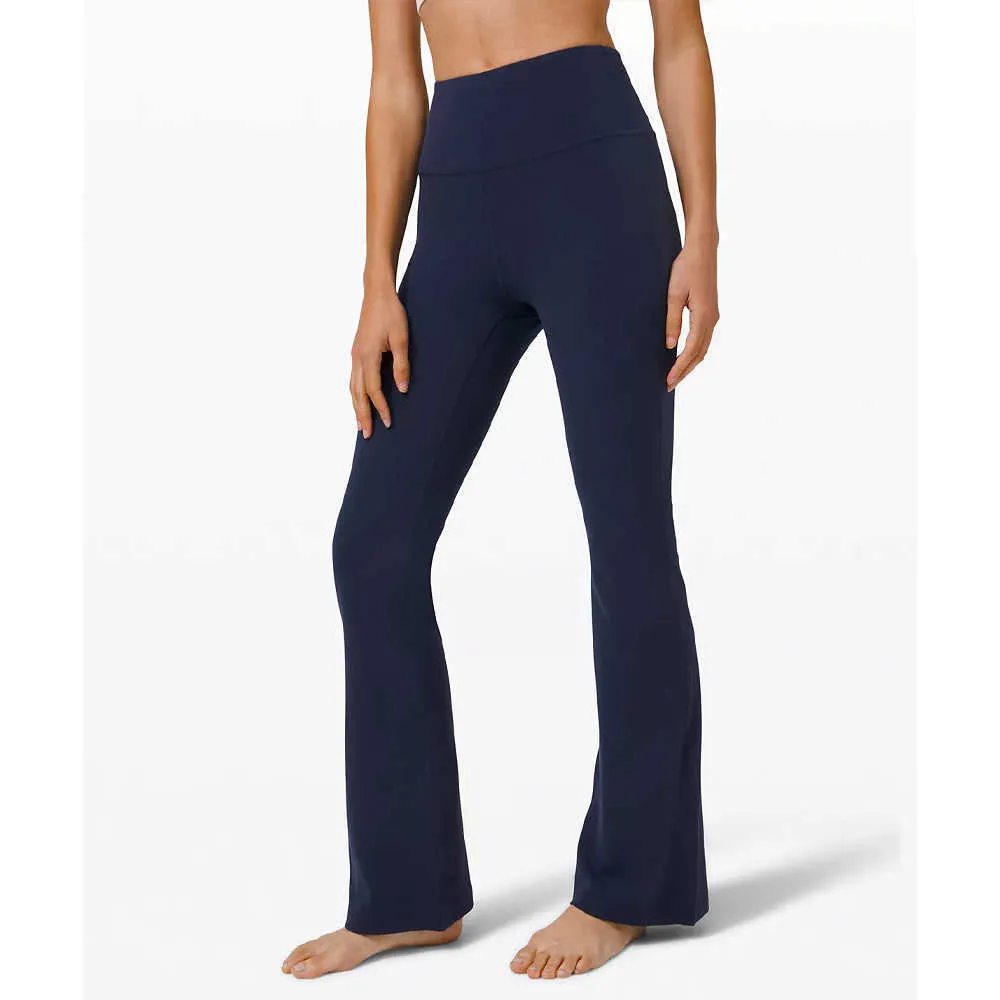 Nadrág Női Alkalmi Sport Kiszélesedő Groove Leggings Magas derekú Rugalmas Jóga Igazítás Ruhák Széles Lábas Futótánc Edzés_voghion.com