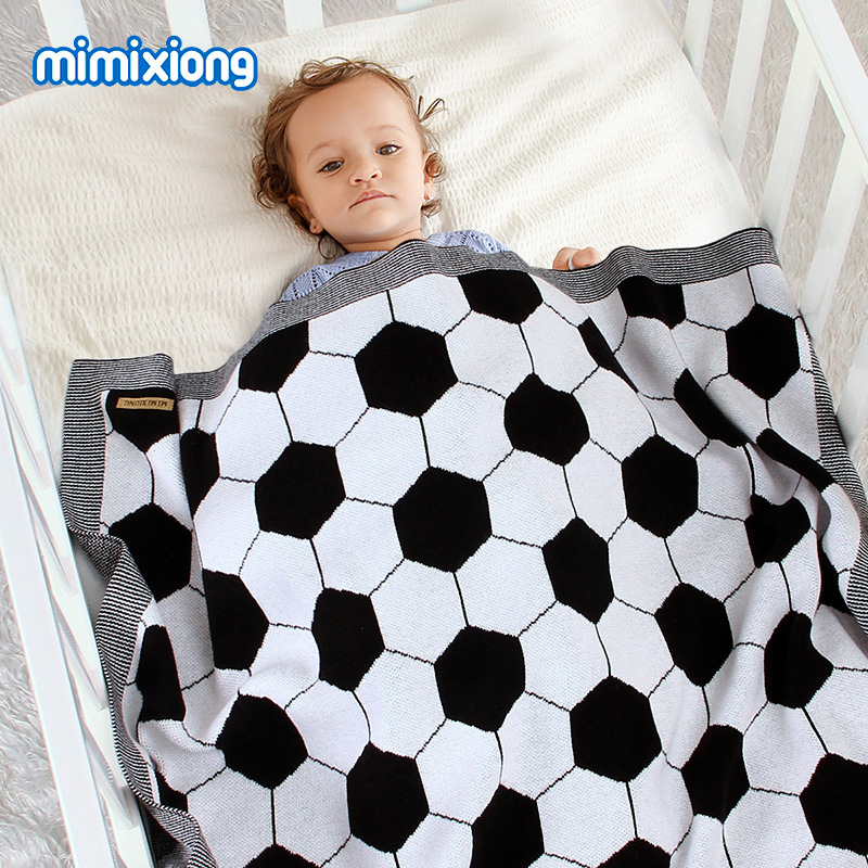 Mother & Kids ins hot selling baby blanket knitted hexagonal shape cover blanket children's windproof blanket_voghion.com