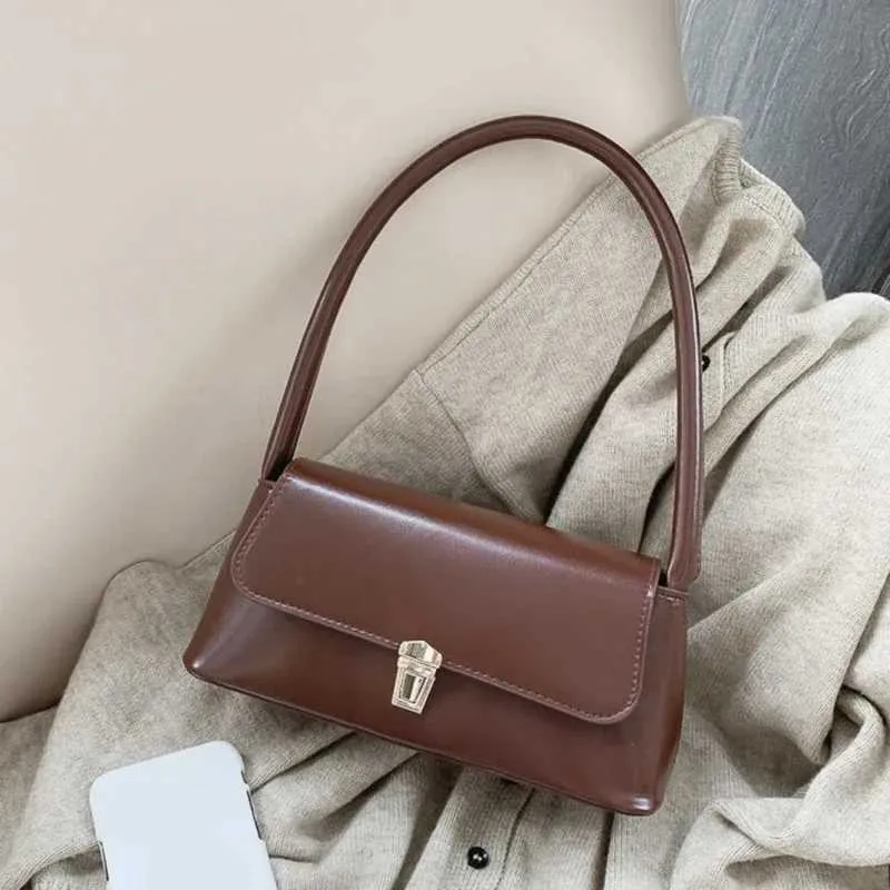 Borse a tracolla di marca per le donne Design alla moda Borsa a tracolla da donna sotto le ascelle Borsa da donna e borsette Colore unito C241103_voghion.com