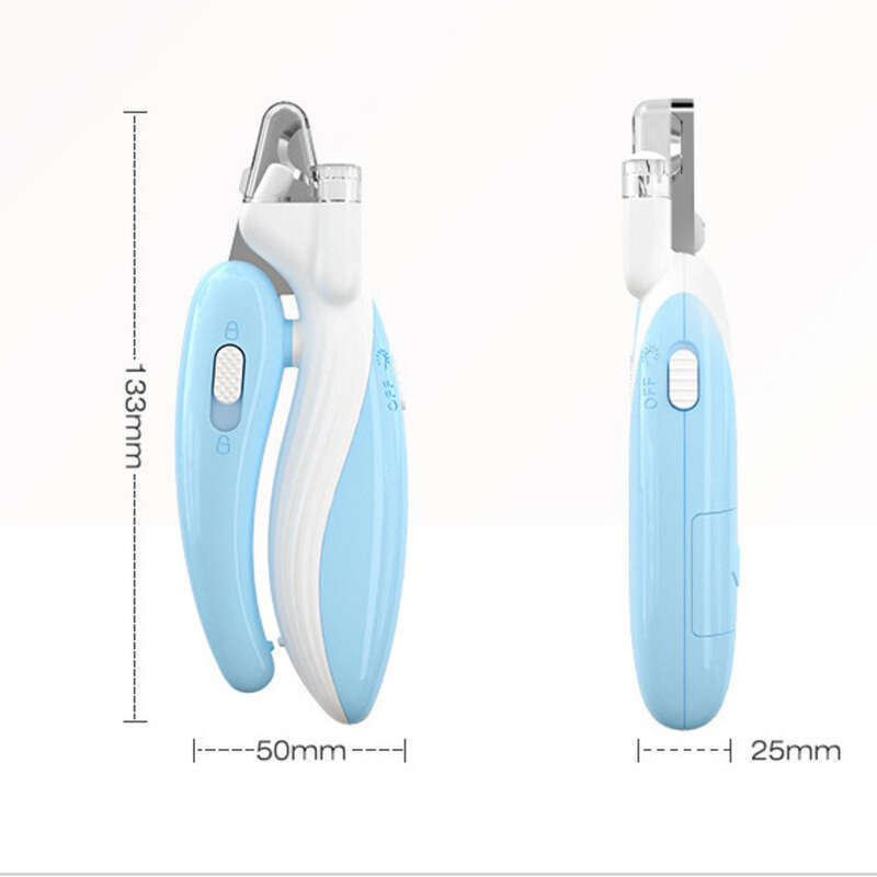 Amoladora de uñas para mascotas con luz LED y posición antisangre, tijeras para gatos y perros_voghion.com