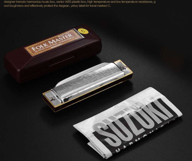 【Sklepowa wyprzedaż】 SUZUKI Japońska harmonijka Suzuki 10-dołkowa Blues dla mężczyzn i kobiet początkujących dla dorosłych_voghion.com