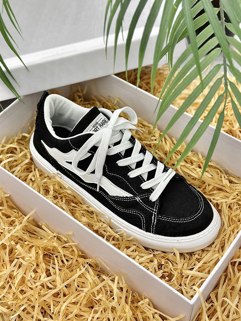 Neue Student Casual Canvas Herrenmode Board Schuhe_voghion.com