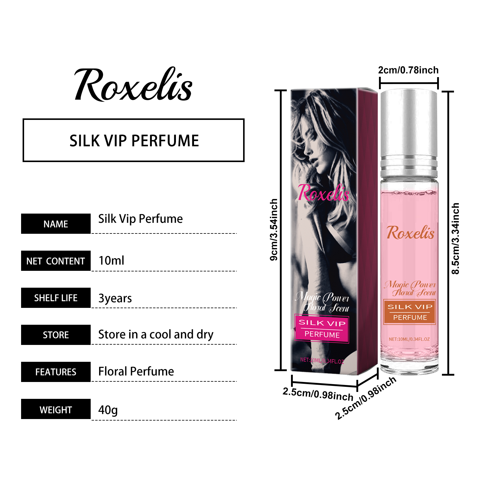 Roxelis Florales Eau De Toilette Für Damen Natürlicher Duft_voghion.com
