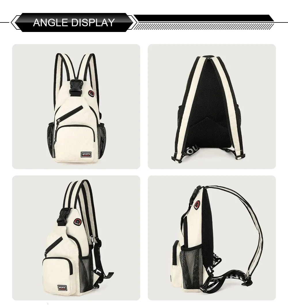 Polarshe Zaino da donna multifunzionale con spallaccio e foro per auricolari, borsa da lavoro per uomo, mini zaino da viaggio sportivo_voghion.com