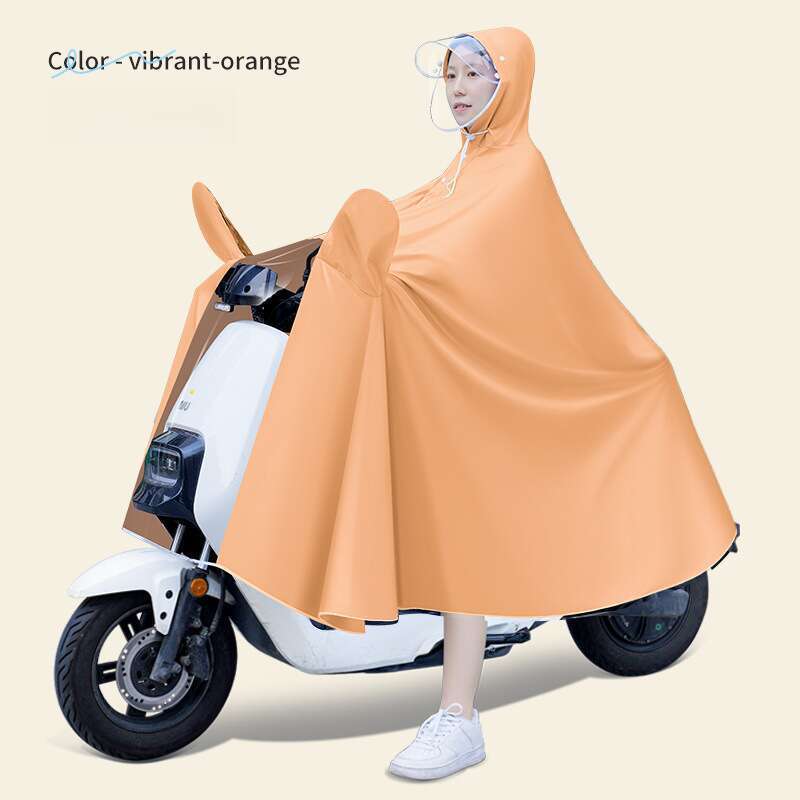Capa de chuva elétrica para carro, masculina e feminina, adulto, solteiro, nova, motocicleta, bicicleta, longa, corpo inteiro, prevenção de tempestades_voghion.com