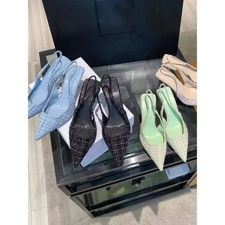Designer For Women 2024 New Summer Quality High Heels Design Sense French Fashion Sandals Temperament Niche Single Shoe_voghion.com