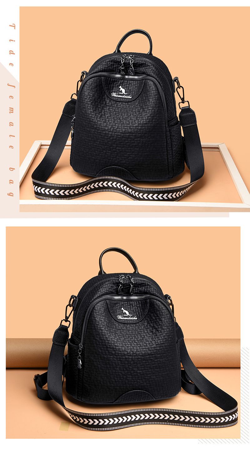 Korean style women's fashion all-match portable shoulder bag multi-layer large capacity backpack for moms_voghion.com