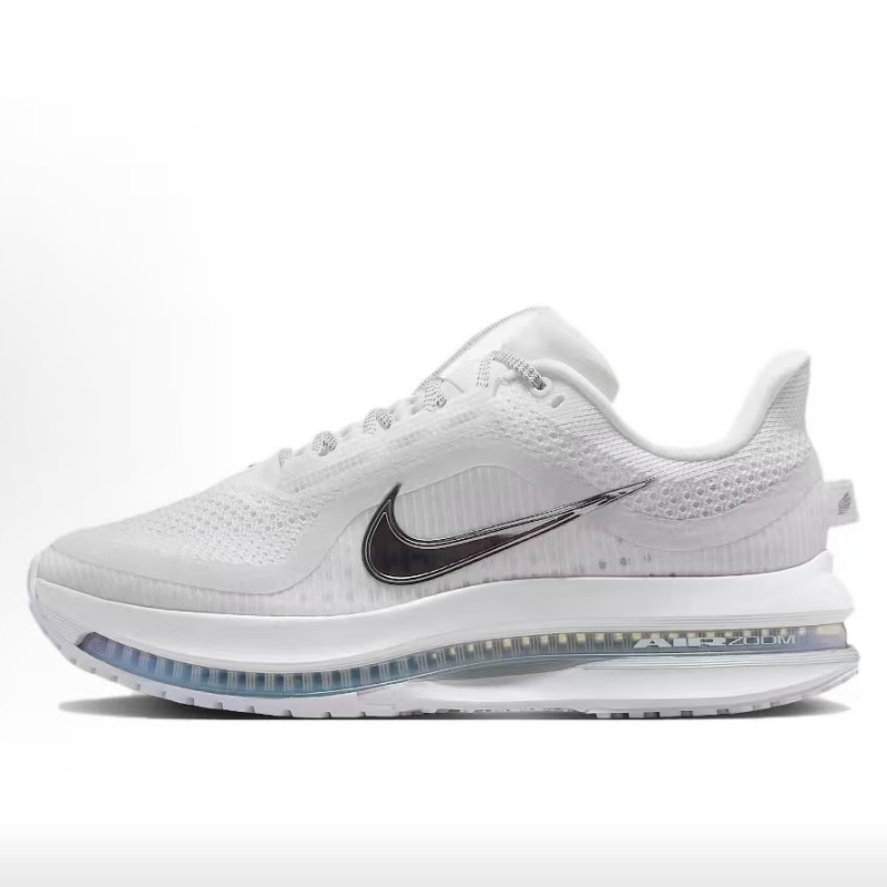 Nike Pegasus Premium Soft, Comfortable, Anti-slip, Wear-resistant Low-top Casual Running Shoes In White For Both Men And Women