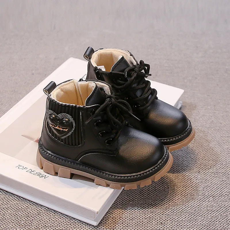 Schuh Frühling Mode Mädchen Kind Schuhe Cutefeet Weiche Sohle Komfort Kleinkind Winter Boot Täglichen Prinzessin Kinder Stiefeletten Größe_voghion.com