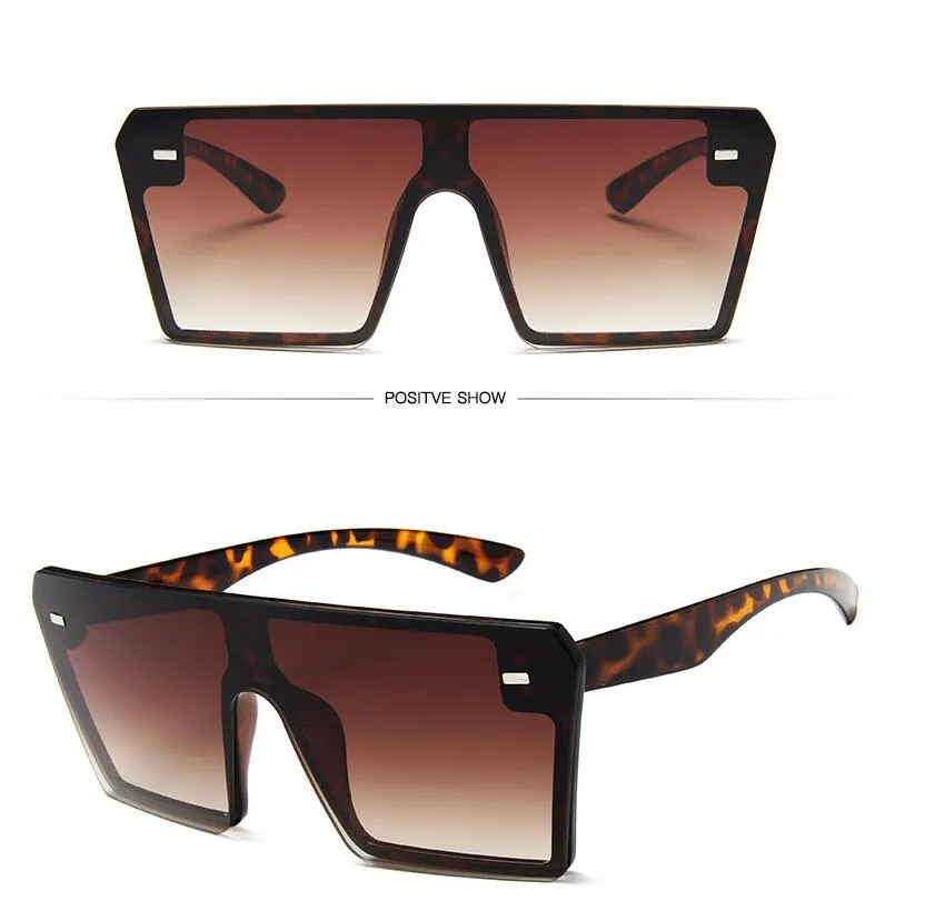 Square Frame Sunglasses Vintage Style For Women Uv Protection_voghion.com