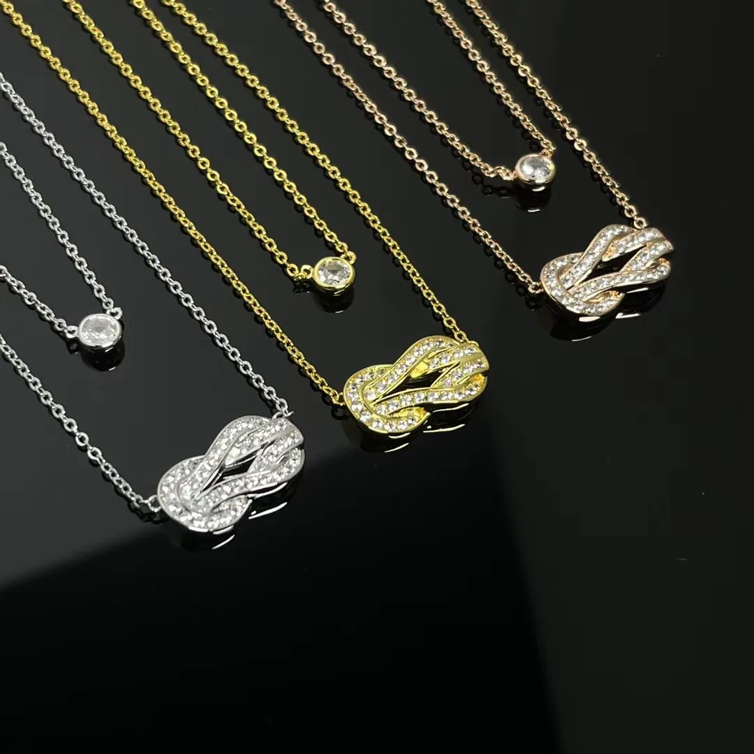 gioielli donna collane con ciondolo a forma di ferro di cavallo con diamanti in acciaio inossidabile designer per collana da donna_voghion.com