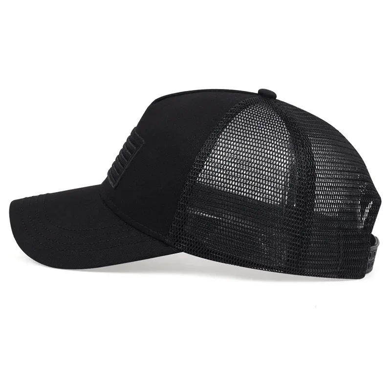 Ball USA Flag Mesh Baseball Cap Summer Breathable Hat Men Women Tactical Unisex Hip Hop Caps Outdoor Sport Trucker Hats_voghion.com