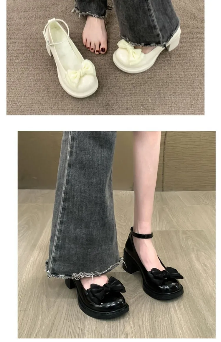 Zapatos mary jane con plataforma para mujer punta redonda_voghion.com