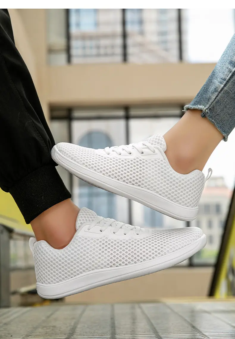 Coppia di scarpe da uomo, scarpe da donna, scarpe larghe, comode, in rete, per quattro stagioni, traspiranti, di grandi dimensioni_voghion.com