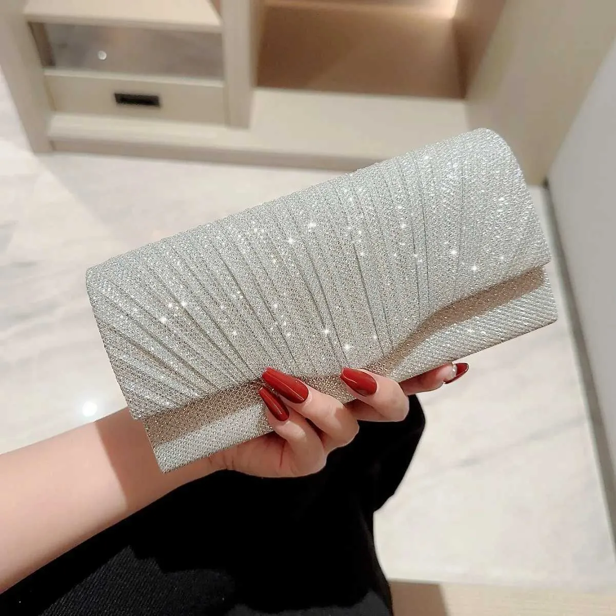 Sac à main à bandoulière décontracté pour femmes, sac à main, pochette, portefeuille, nouvelle collection 2024 Y241019_voghion.com