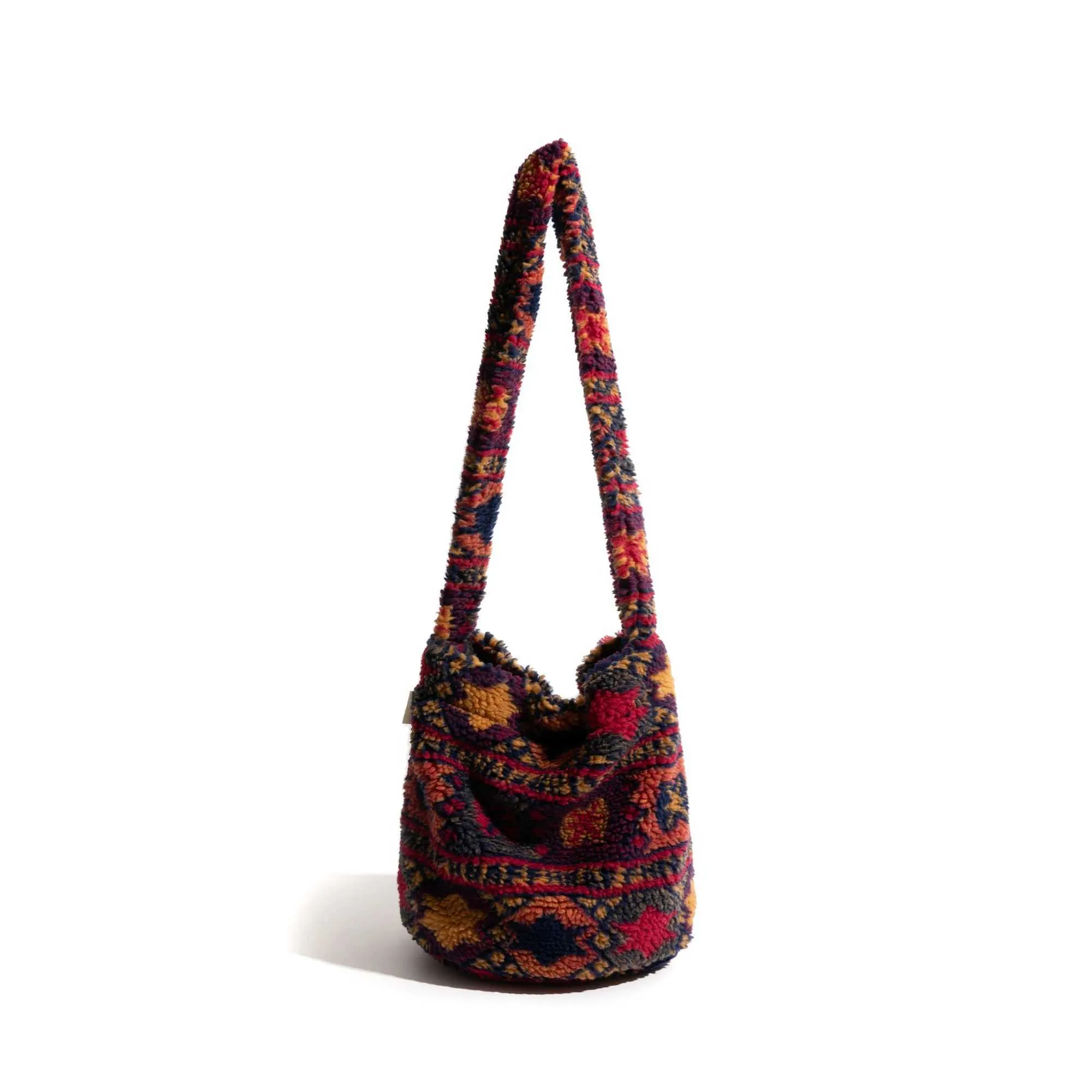 MABULA Podzimní zimní jehněčí látka crossbody s leopardím vzorem a zvířecím vzorem, měkká teplá kožešinová stylová taška přes rameno pro dámy, každodenní použití, telefon_voghion.com