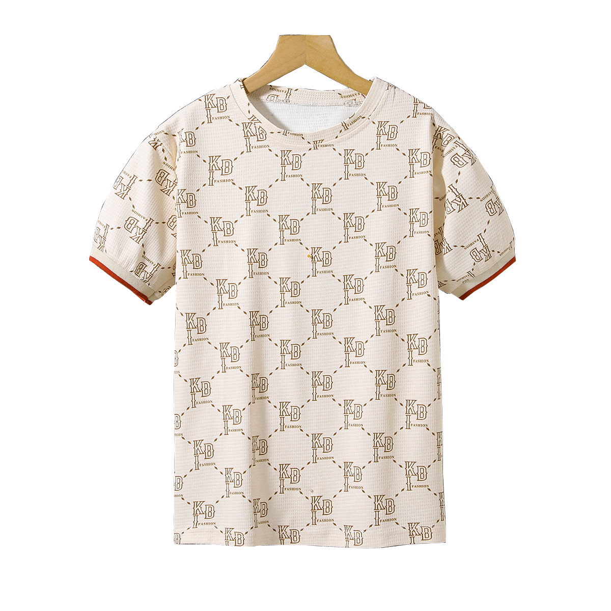 Mother&Kids Youth T-shirt letter-printed casual short-sleeved boy T-shirt summer children's wear_voghion.com