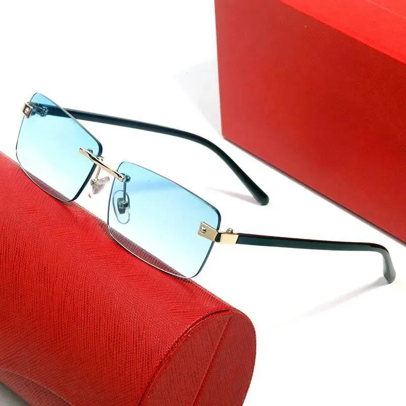 Carrello Occhiali da sole blu da uomo, modello classico, moda, metallo, vetro, placcato oro, a scacchi, montatura in metallo, specchio, stampa scozzese_voghion.com