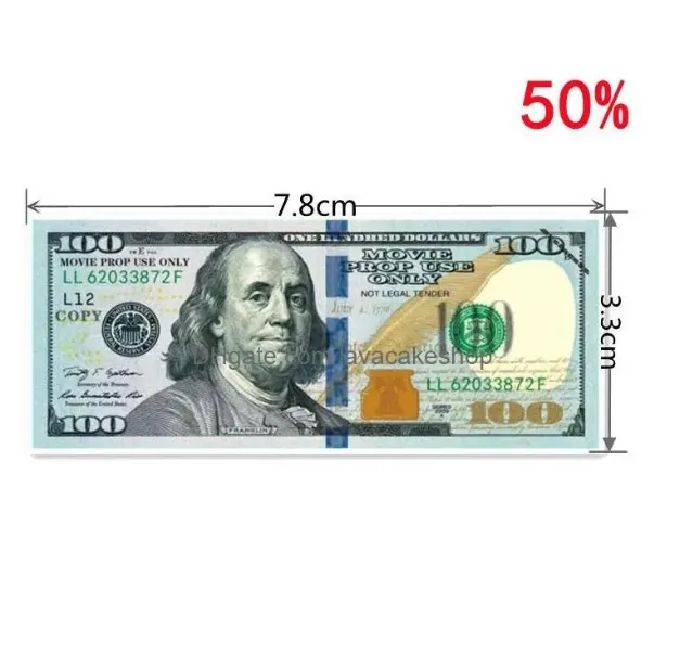 Set de billets factices pour décorations de fête et soirées_voghion.com
