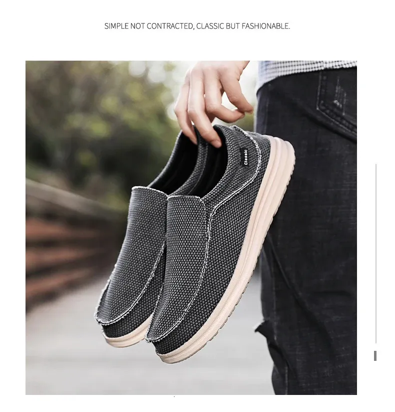 Chaussures décontractées pour homme, printemps-été, en toile respirante et confortable, semelle souple vulcanisée, idéales pour la marche, la conduite et les activités de plein air (réf. 241205)._voghion.com