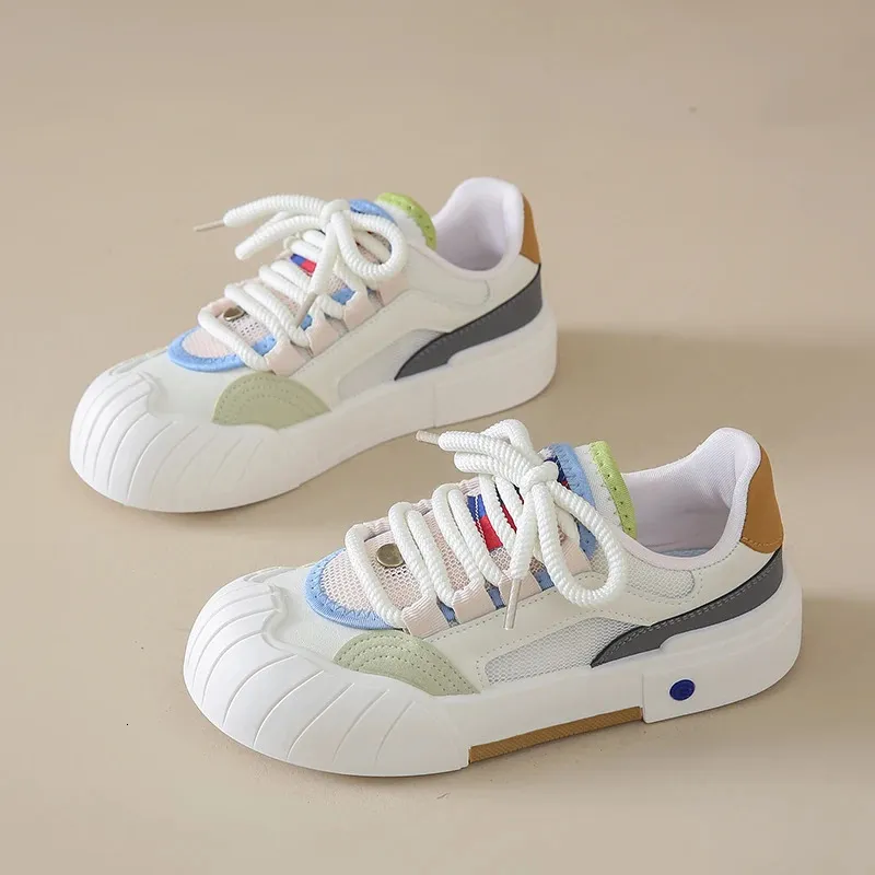 Biscuit Trend Women's Sneakers Comfortable Breathable Shoes_voghion.com
