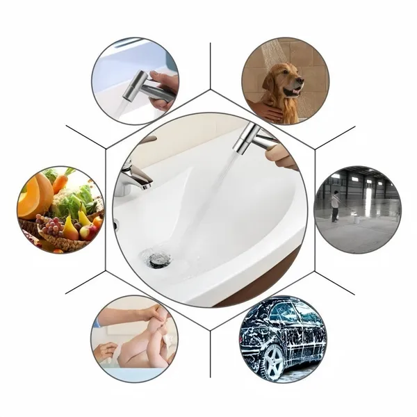Handbrause Für Toilette Mit Bidetaufsatz Und 1 Zu 2 Ventil_voghion.com