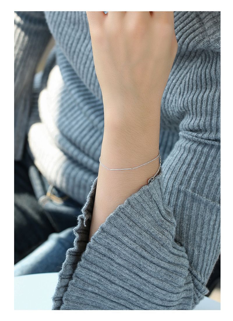 Vergoldetes Dia-einfaches Armband für Frauen Ins Cold Style Geometrischer Handschmuck_voghion.com