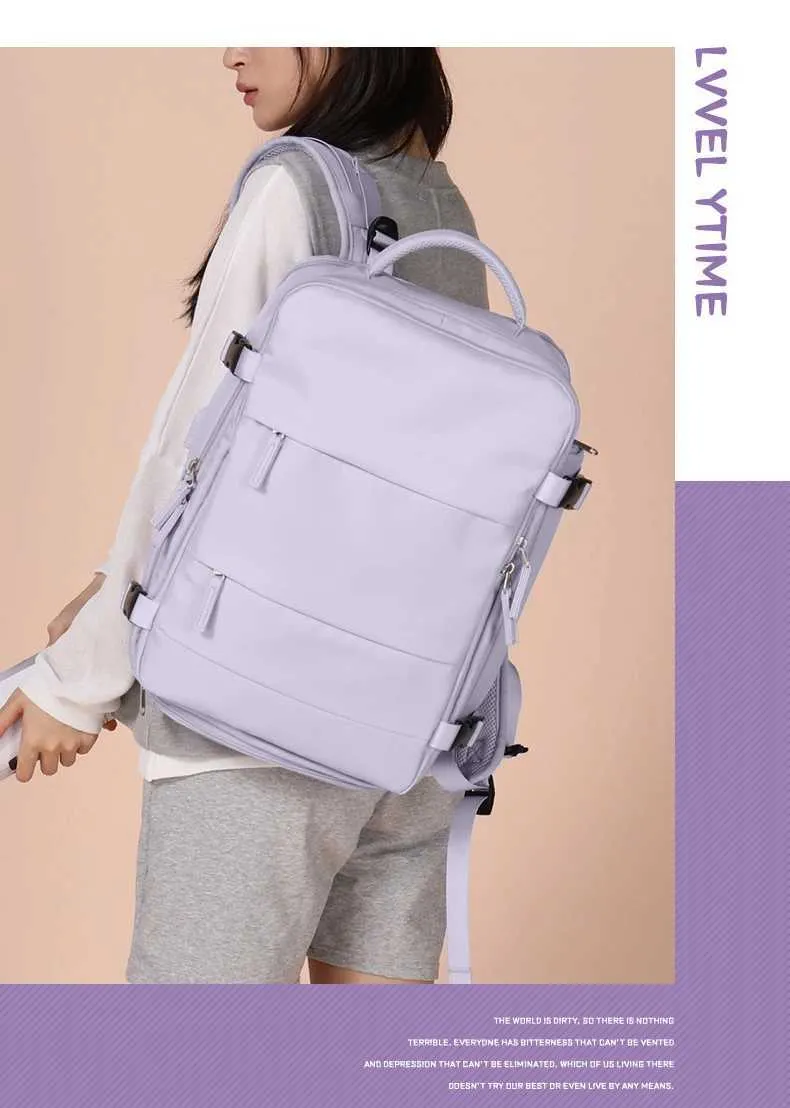 17 Laptop Multifunktions Reise Rucksack Mode Student Buch Taschen Große Kapazität Travelg Tasche USB Lade Mochila_voghion.com