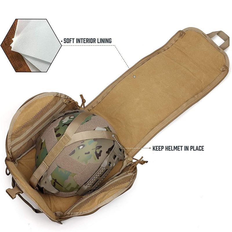 Outdoor tactical helmet camouflage medical storage military fans Field Sports emergency rescue hanging bag wholesale_voghion.com