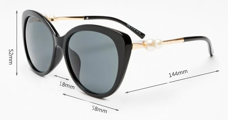 Lunettes de soleil en perles pour femme Lunettes de vue Plusieurs styles Tendance Simple Monture complète Lunettes de créateur Rétro Classique Avec boîte_voghion.com