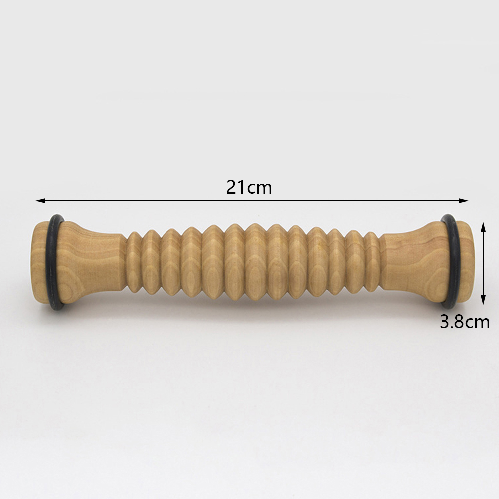 Dřevěný váleček na nohy, péče o dřevo, masážní reflexní masážní přístroj, relaxační úlevný masážní přístroj, lázeňský dárek, anticelulitidový masážní přístroj na nohy_voghion.com