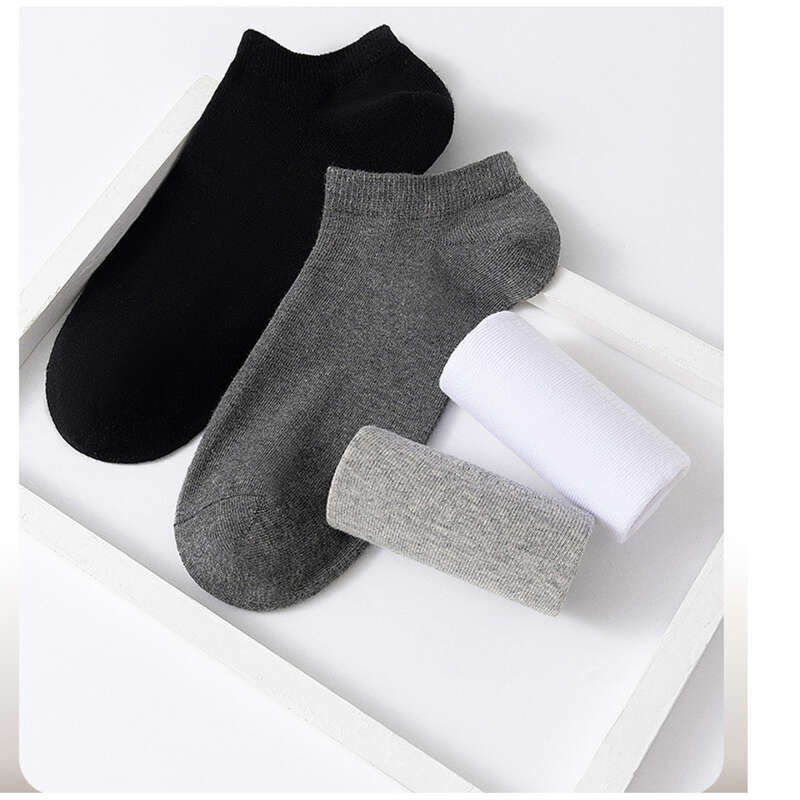 Calzini corti da uomo estivi con bocca bassa e design sottile, che assorbono il sudore, antiodore, non cadono dal tallone, anti-caduta,_voghion.com