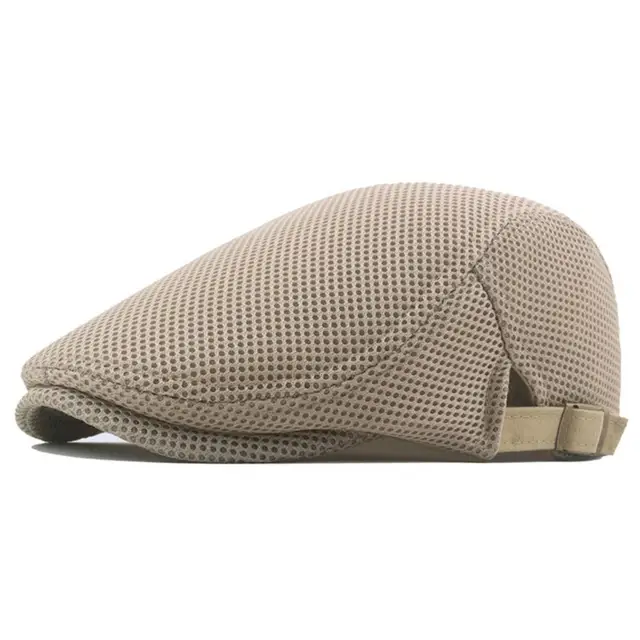 Berete pentru bărbați, primăvară, toamnă și iarnă, stil britanic, beretă de vânzător de ziare, pălărie retro Anglia, pălării masculine cu vârf, capace de pictor pentru tata_voghion.com