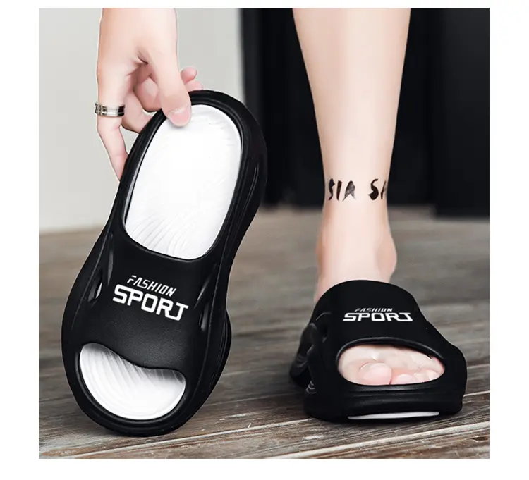 Outer Slippers Beach One Word Non-slip Wading Large Size Cool Slippers_voghion.com