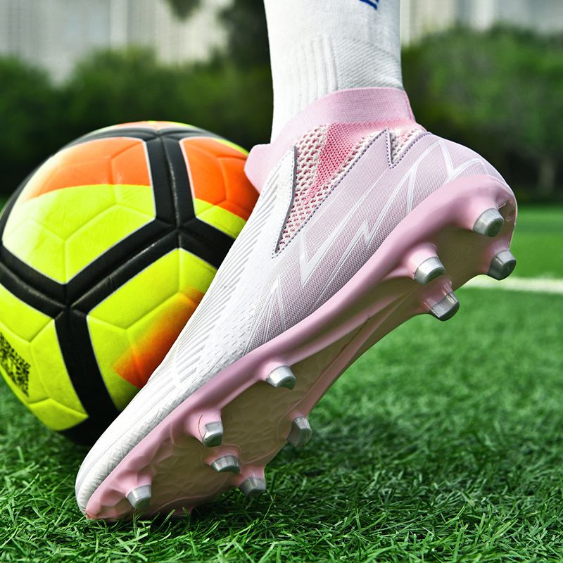 Ghete de fotbal fără șireturi, pantofi profesionali pentru bărbați, respirabile, antiderapante, pentru antrenament în aer liber, vânzare fierbinte_voghion.com