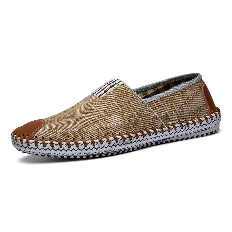 Pantofi sport casual pentru bărbați, pantofi sport cu toc înalt, respirabili, din denim, pentru bărbați, stil pescar, design de brand, espadrile, pantofi sport_voghion.com
