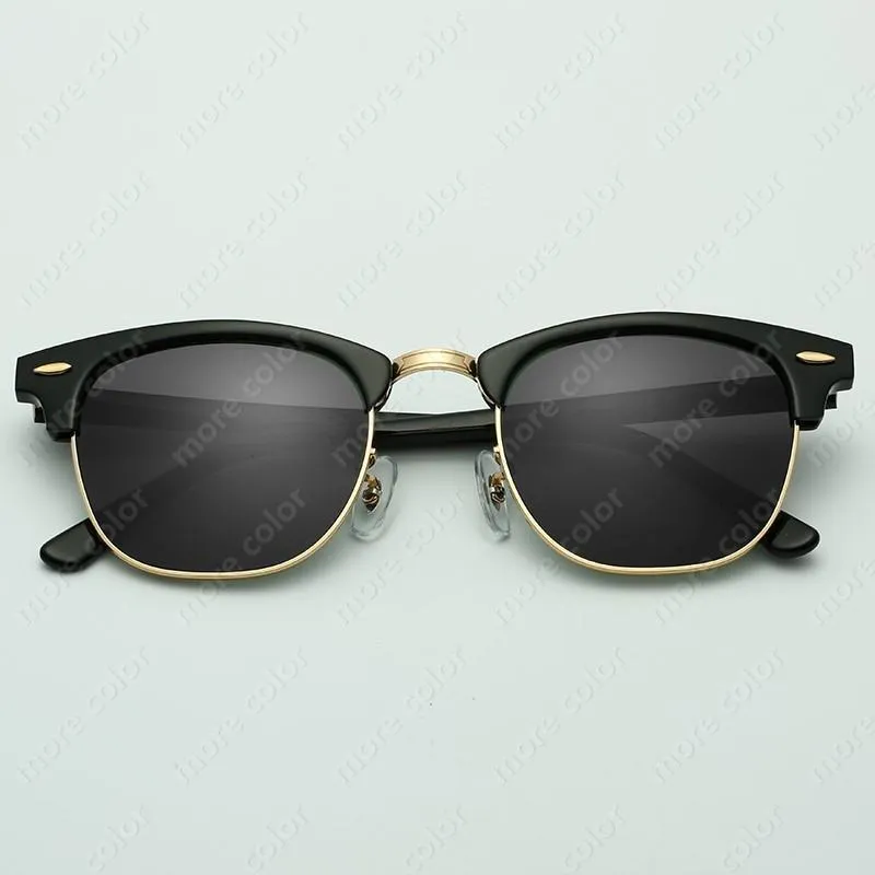 Klassische Brillen Mode Sonnenbrillen Männer Frauen Acetat Rahmen Glaslinse Sonnenbrille für Mann männlich mit Box Gafas De Sol_voghion.com