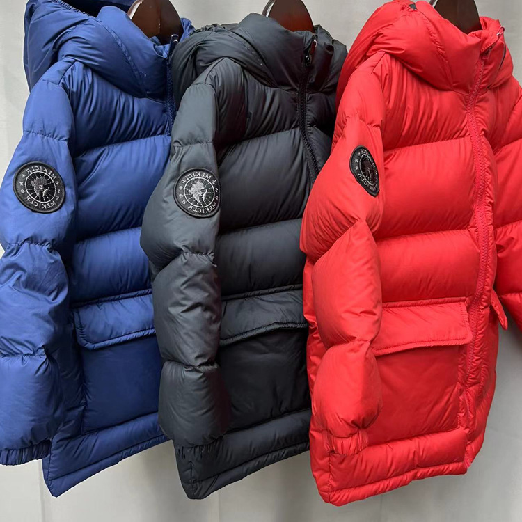 Premium Kids' Hooded Down Jacket With 90% Duck Feather, Warm Long Coat For Boys & Girls (3-8 Years, 100-140cm) - ​