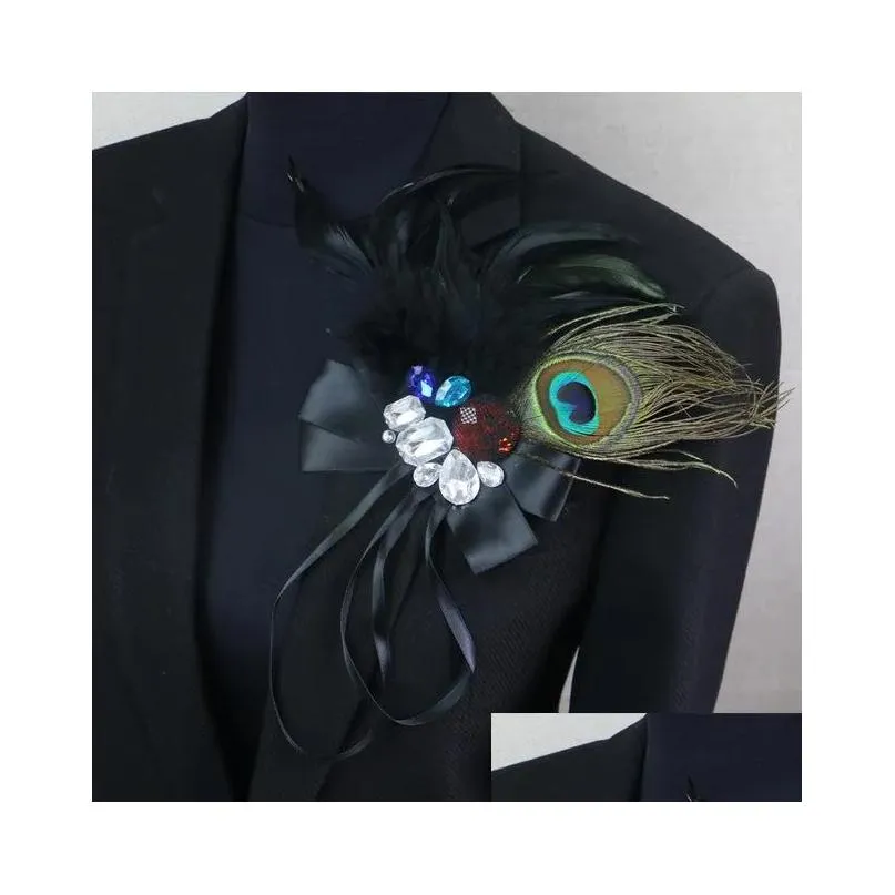 Ace, ace broșe butonieră cleme guler broșă Pin costum de nuntă banchet pene floare Cor petrecere bar bijuterii Shoder_voghion.com