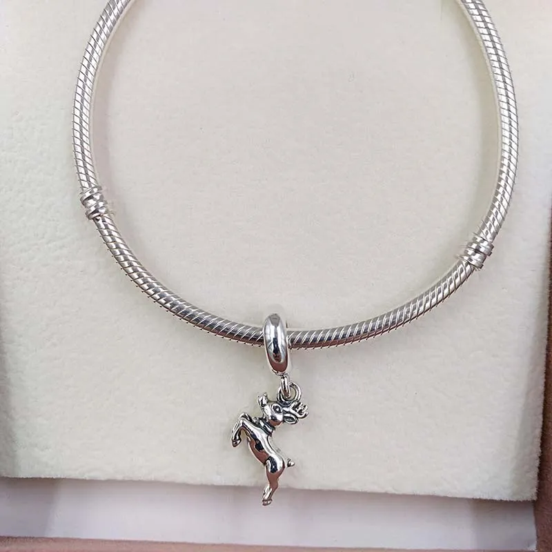 Sterling Silber Halskette für Frauen Charms Schmuckherstellung Kette Perlen Armbänder Kit Armreif Passend für Europäische Liebe Weihnachten Männer Anhänger c_voghion.com